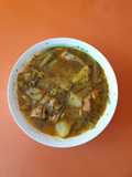 Guiso otoñal de cerdo duroc y borrajas #ollaexprés
