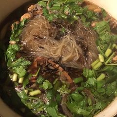 California Farm Smoked Duck Wild Rice Soup A picture of California Farm Smoked Duck Wild Rice Soup.