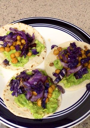 A picture of 🌮 Vegetarian Chickpea Tacos 🌮.