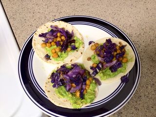 🌮 Vegetarian Chickpea Tacos 🌮