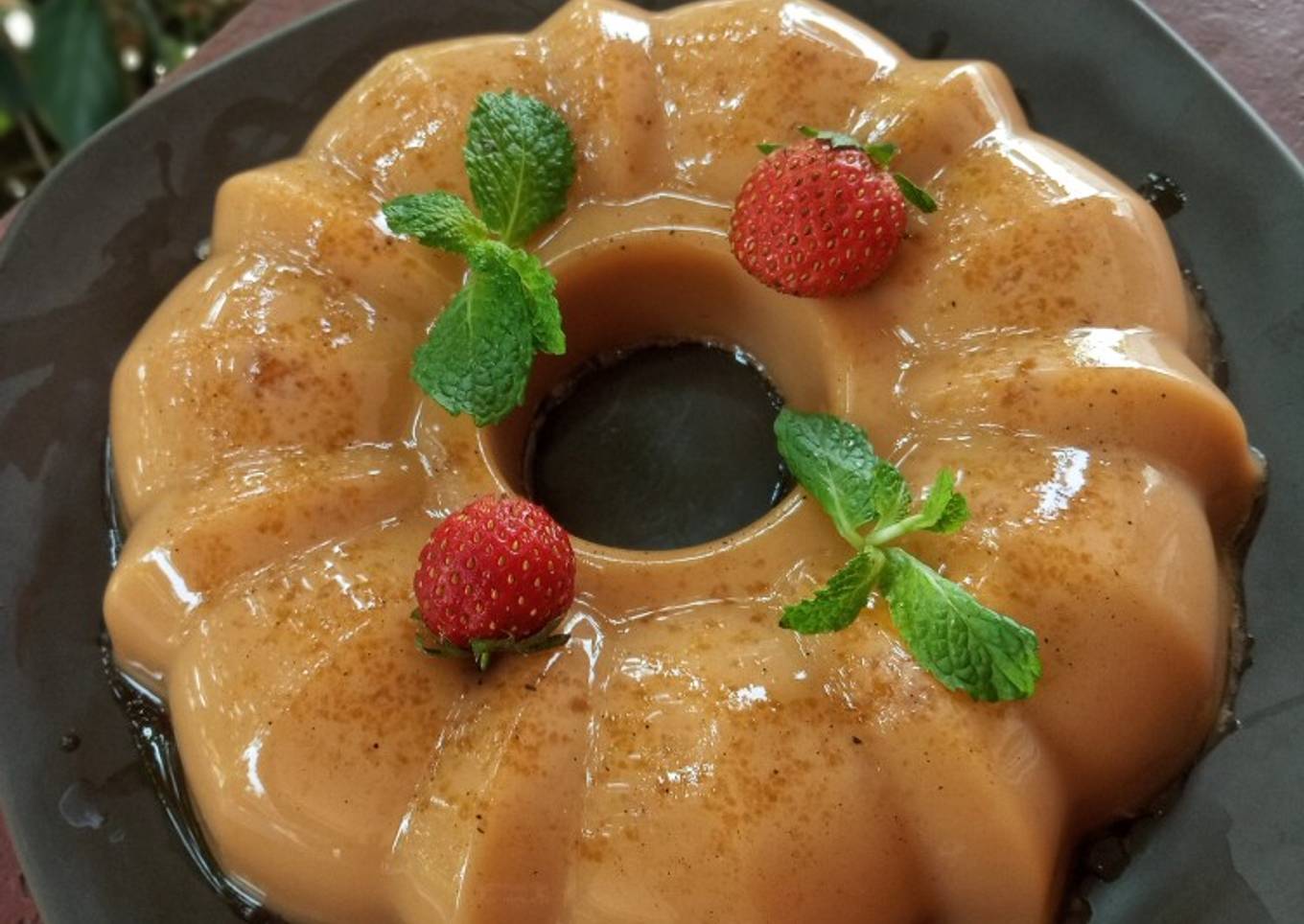 Thai Tea Pudding