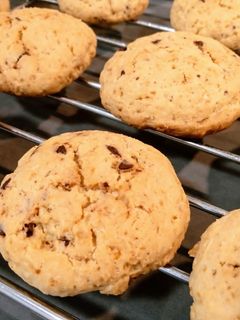 Una foto de Galletas de chocolate y coco