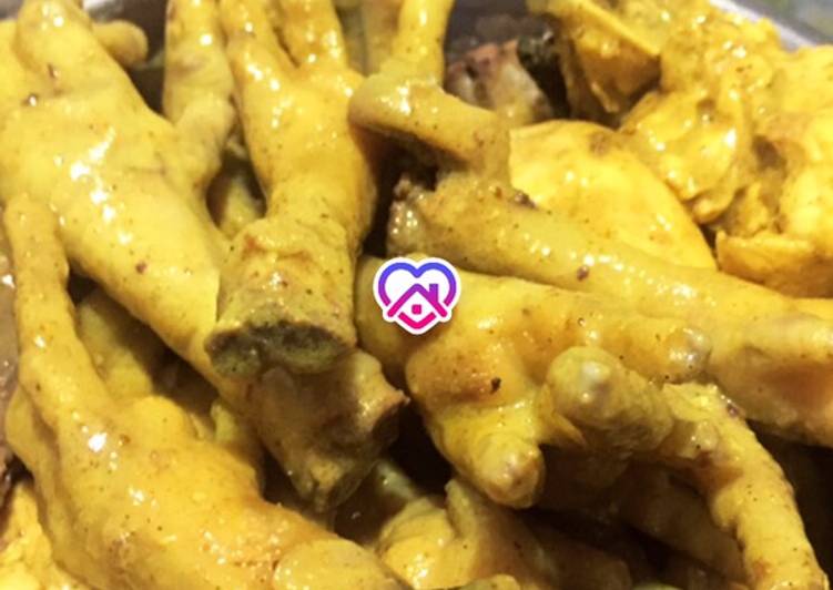 Ceker Bumbu Lodho ala Kutho