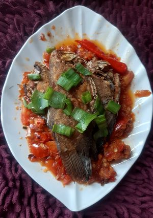 Foto resep 78.Ikan sepat siram sambel goreng