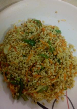 A picture of Jowar and vegetables khichdi winter special.