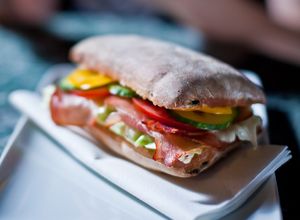 Rozsos-magos ciabatta recept fotója