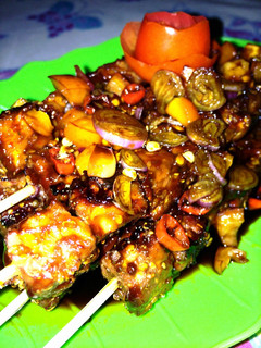 Foto resep Sate tempe pedas manis