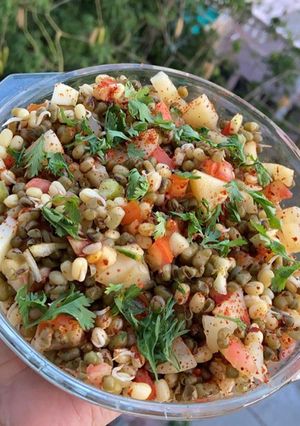A picture of Sprouts salad😋❤️.