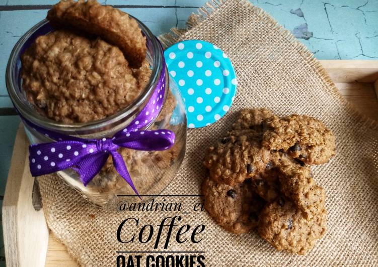 Resep Coffee Oatmeal Cookies, Sempurna