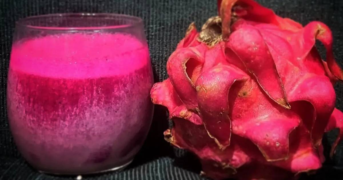 Resep Jus buah naga oleh citradeda - Cookpad