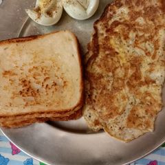 A picture of Bread omelette.