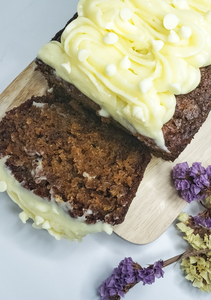 Una foto de Carrot Cake con Chocolate Blanco