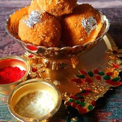 Magaj Ladoo A picture of Magaj Ladoo.