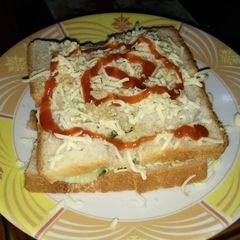 A picture of Vegetable sandwich.