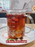 👩‍🍳Air Kurma Merah & Longan