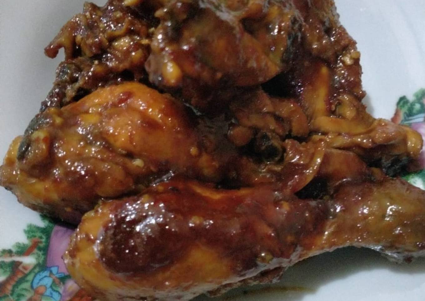 Ayam bakar bumbu merah