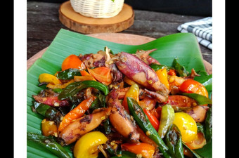 Resep Tumis Cumi Asin Enak