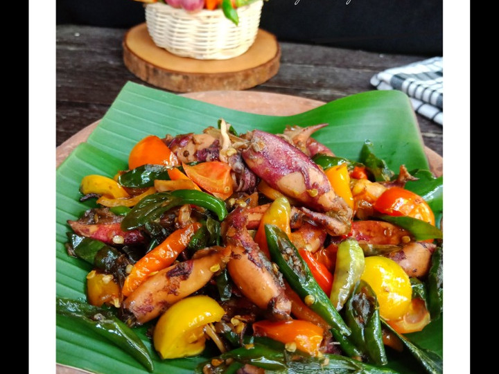 Resep Tumis Cumi Asin Enak