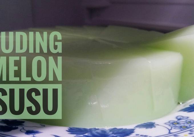Puding Melon Susu