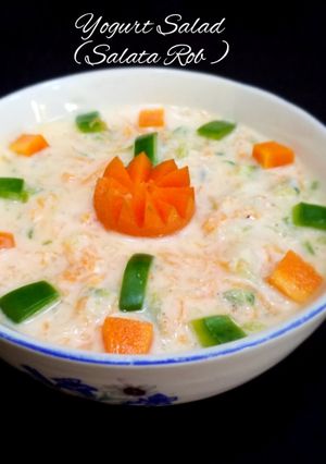 A picture of Yoghurt   Salad Salata Rob.