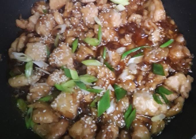 Garlic Honey Chicken / Tumis Ayam Madu Bawang Putih