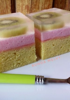 Foto resep Cake Puding Busa