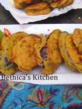 Monsoon Bites - Beguni (Batter Fried Eggplants - Bengali Style)