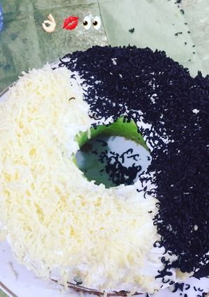 Foto resep Cake chesee pandan