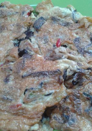 Foto resep Telur dadar jamur kuping#recomended ;)