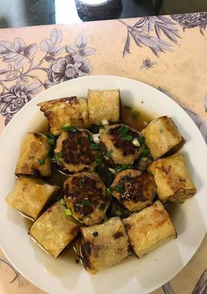 Foto resep Kulit tahu isi daging