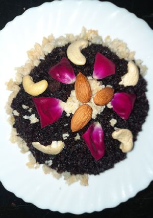 A picture of Black carrot halwa.