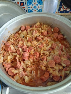 Una foto de Sopa de col