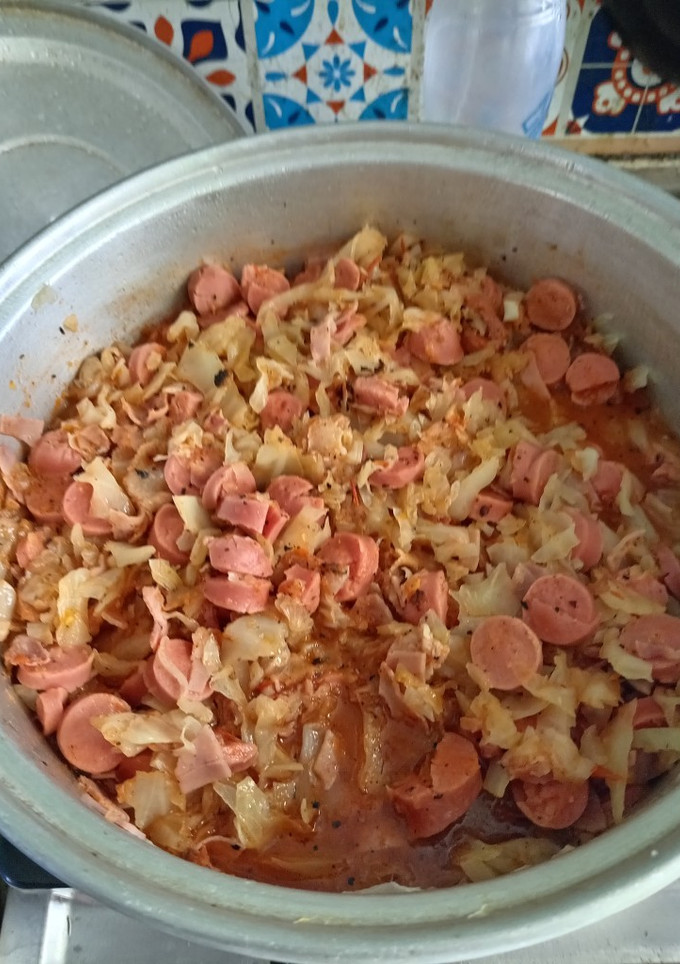 Una foto de Sopa de col
