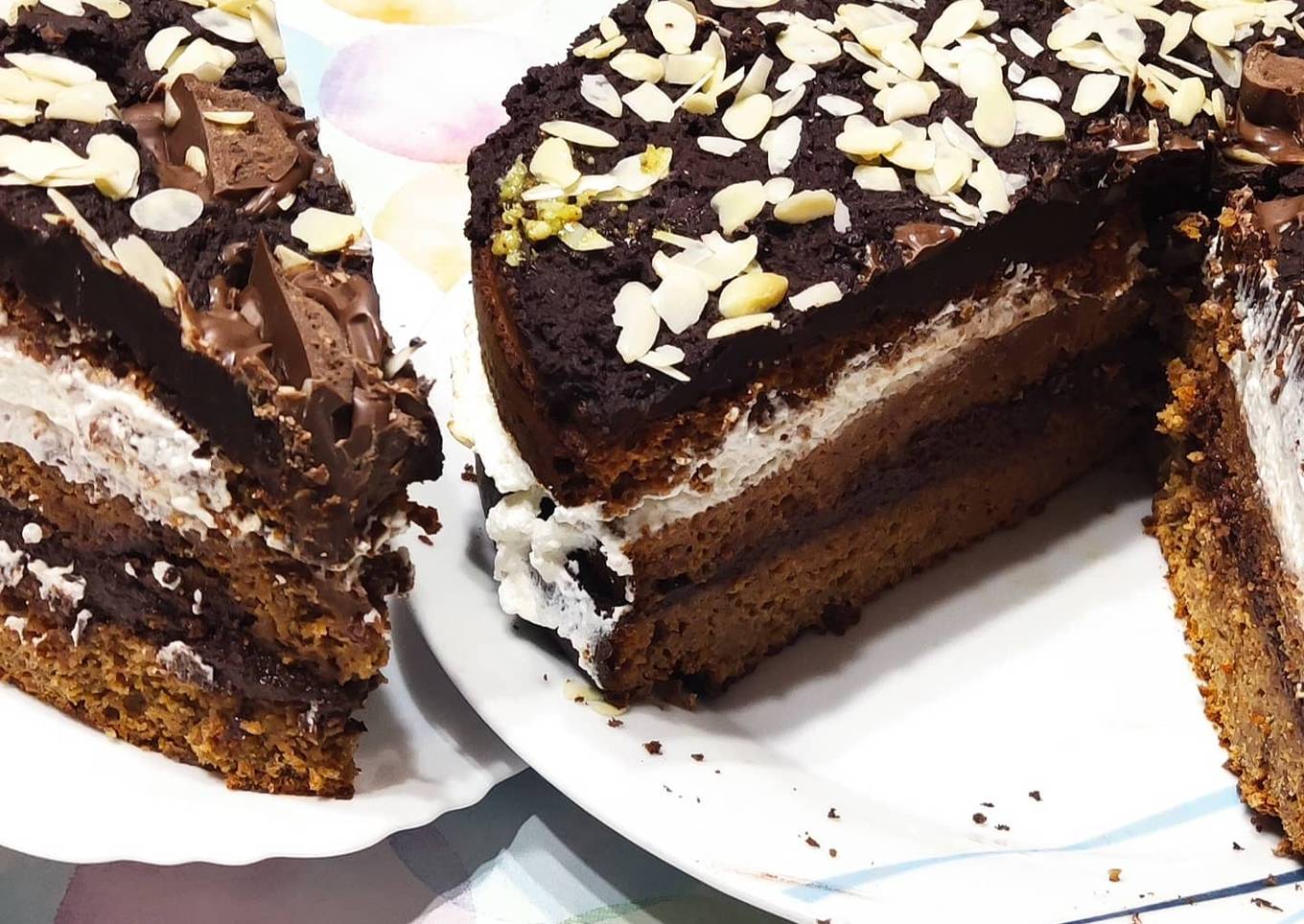 Bizcocho saludable de zanahoria sin gluten ni azúcar