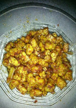 Foto resep Sambal goreng tempe pedas sederhana