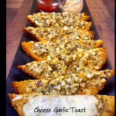 Cheese Garlic Toast A picture of Cheese Garlic Toast.
