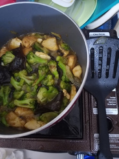 Foto resep Tumis brokoli jamur tahu dengan saus tiram