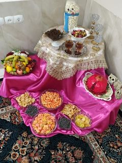 عکسی از دستور میز یلدای ۹۹