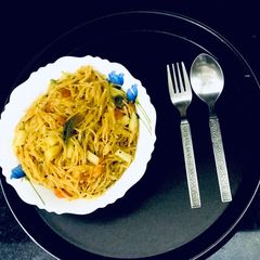A picture of Vermicelli Upma.