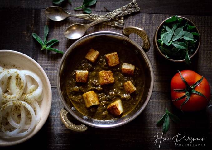 Easiest Way to Make Favorite Methi Mutter Paneer