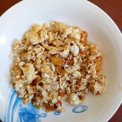Fried Garlic Eggs A picture of Fried Garlic Eggs.