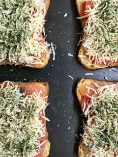 Une photo de Croque au Saumon