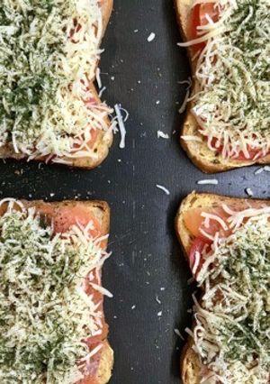 Une photo de Croque au Saumon