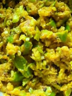 कैरीचा ठेचा (kericha thecha recipe in marathi) रेसिपी चे मुख्य फोटो