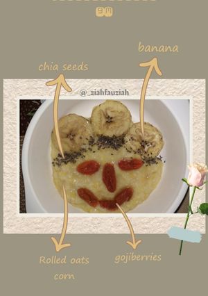 Foto resep MPASI snack 9m+ ROLLED OATS