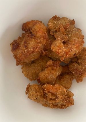 Una foto de ¡Langostinos al panko!