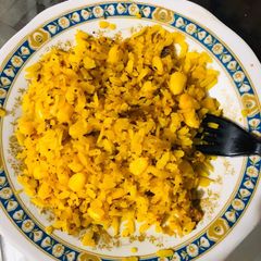 Corn poha A picture of Corn poha.