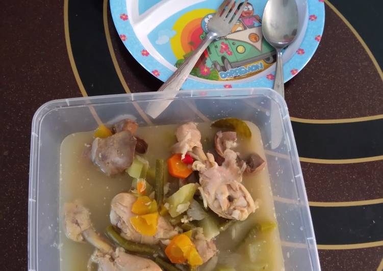 Asem sayur&amp; ayam