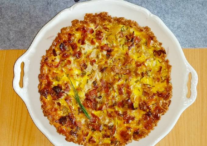 Birnen - Lauch - Quiche