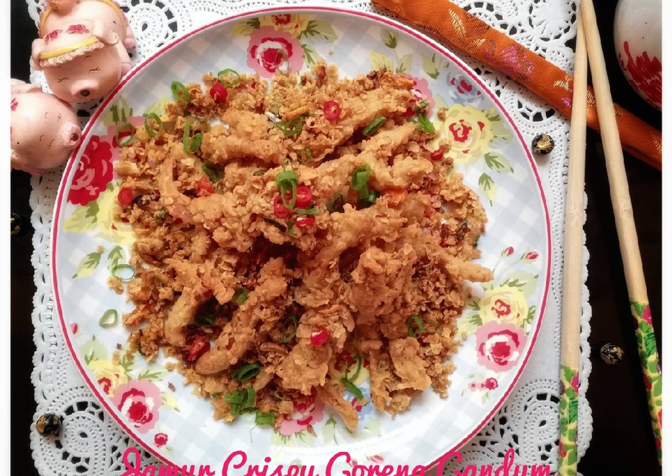 Jamur Crispy Goreng Gandum #5resepterbaruku